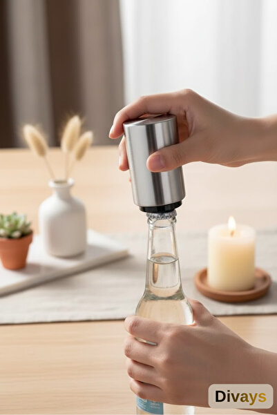 DİVAYS فتاحة أغطية الزجاجات الأوتوماتيكية العملية