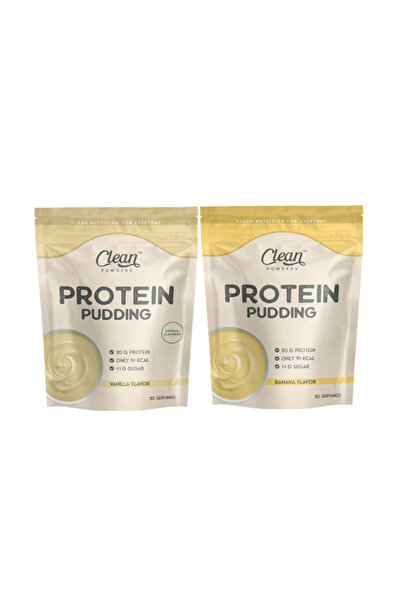 Clean Powders Protein Pudding 500 Gr Muz 1 Adet - Protein Pudding 500 gr Vani...