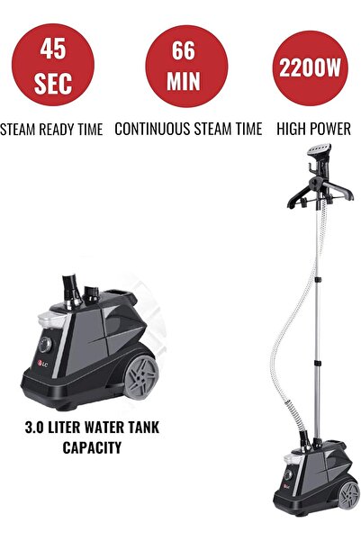 D LC Clothing Steam Iron | 2200W | 3L Capacity | Fast Wrinkle Removal (DLC-36295)