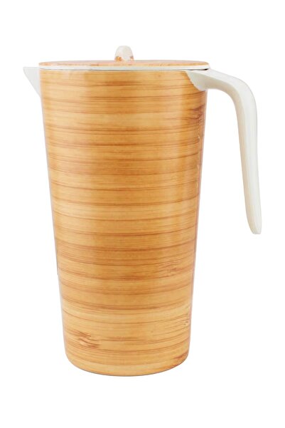 cc bin shihon Juice jug with four bamboo plastic cups