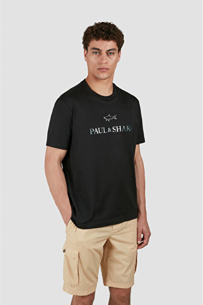 PAUL&SHARK ΑΝΔΡΙΚΟ ΠΛΕΚΤΟ T-SHIRT C.W. ΒΑΜΒΑΚΙ