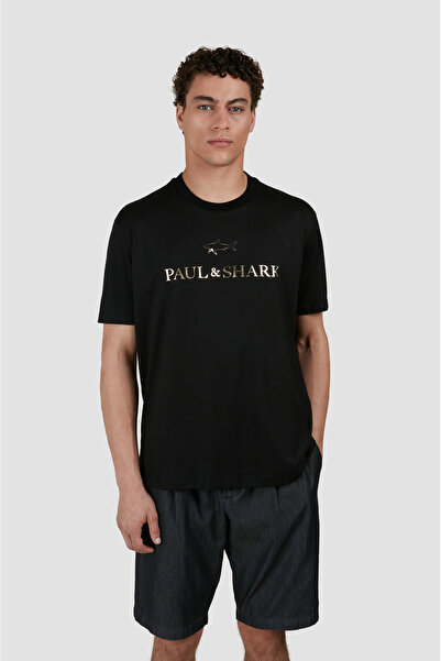 PAUL&SHARK ΑΝΔΡΙΚΟ ΠΛΕΚΤΟ T-SHIRT C.W. ΒΑΜΒΑΚΙ