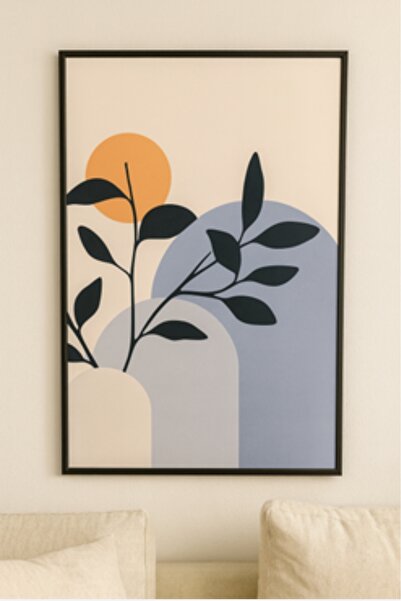 bity thok Wall painting “Nature’s Sunrise” (90×60 cm)