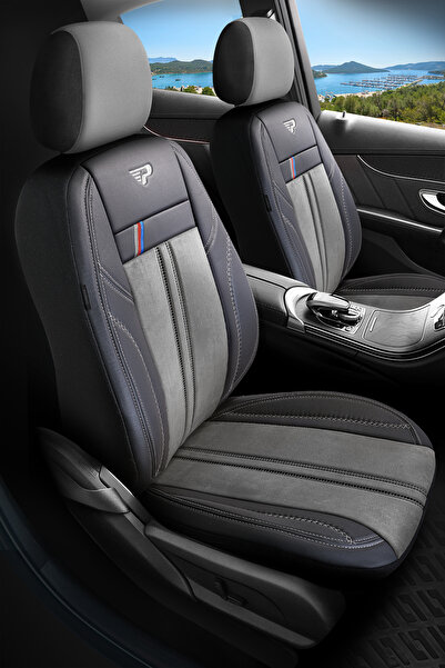 Panda Kılıf Panda Austin Series Velor Cloth Car Seat Cover - Full Set