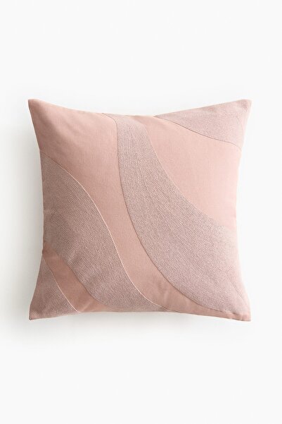 H&M İşlemeli Kırlent Kılıfı