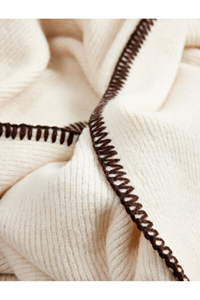Koton Tassel Stitch Detailed Knitwear Long Scarf