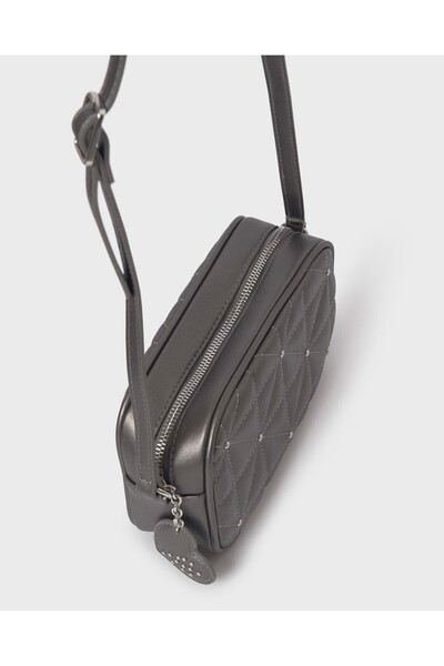 MAYORAL Grey quilted front bag
