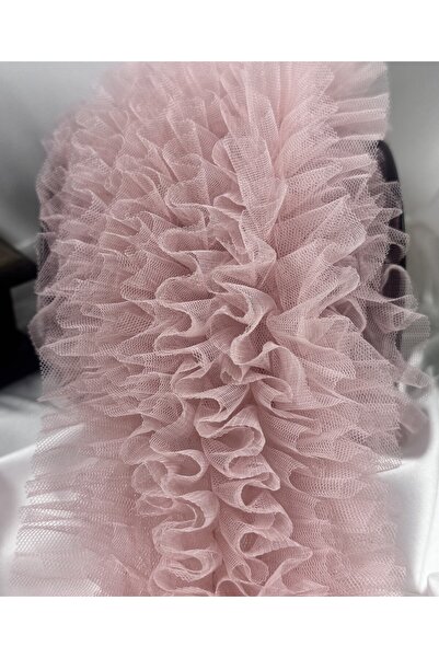 jasmina store tül üzerine fırfır şerit aksesuar