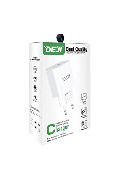 Deji A109 Mains Charger (20W) White -