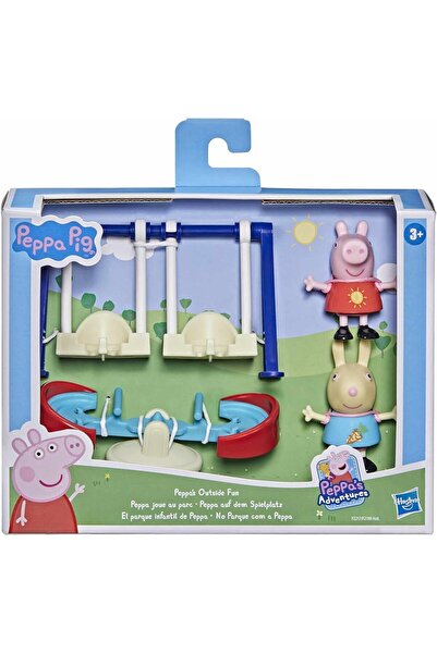 Peppa Pig Anilar Play Set Peppa's Outside Fun G1857