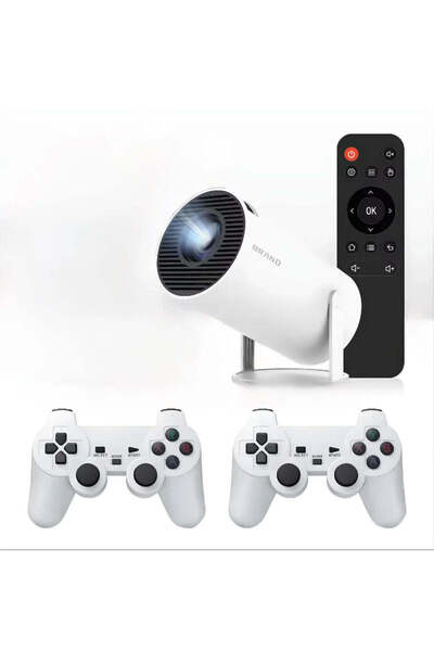 Denx Powerful 4K Projector with 3D Feature for All Gaming Platforms