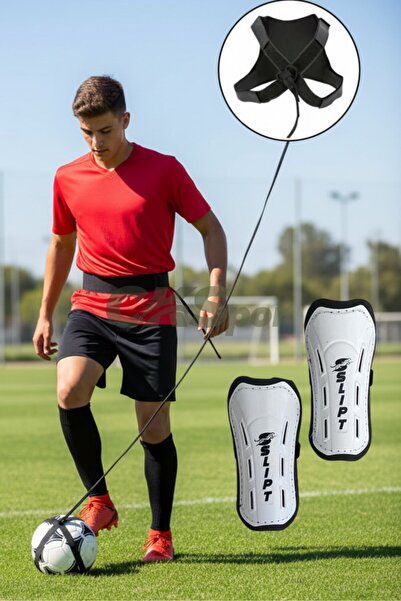 CKSpor Başlangıç Futbol Seti – Antrenman Kemeri + Top Tutucu + Cırtlı Tekmeli...