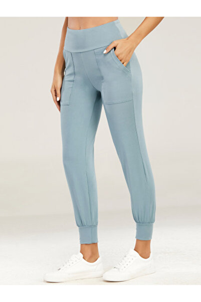 FridayIn Female Sports Solid color Basic fitness Pants