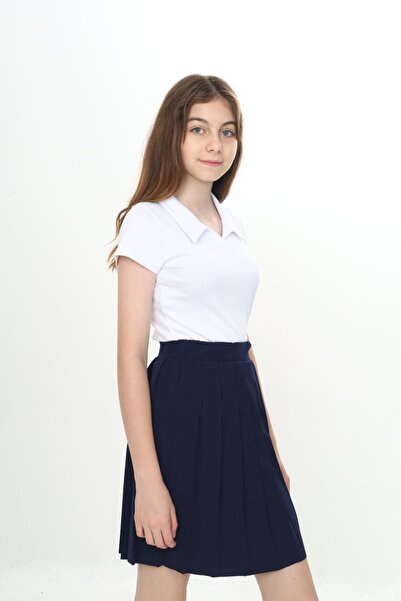 Toontoy Fusta școlară plisată pentru fete