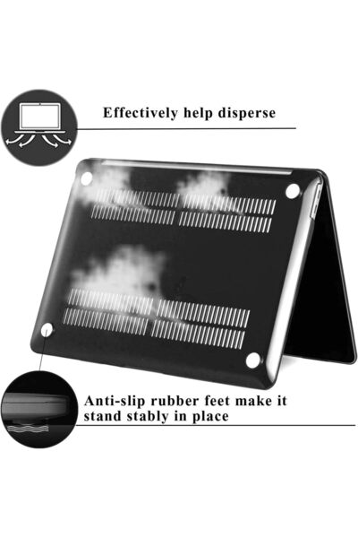 eWINNER Hard Matte Rubberized Case for MacBook Air 13.3 (A1369/A1466) - Pink