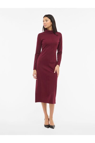 VILA Maxikleid VIEDITH Langärmeliges