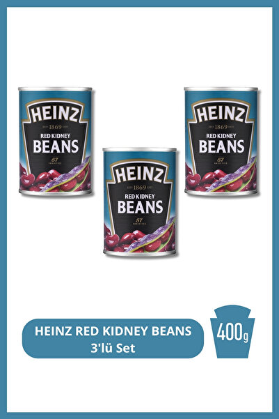 Heinz Meksika Fasulyesi 400 GR 3'Lü Set