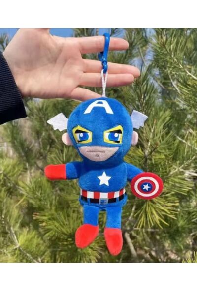 OEM Breloc Jucărie Plus Super Hero, 15 cm, Agățătoare, Mini Plush Pendant, Cadou pentru Copii