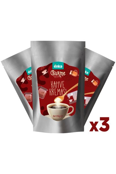 enka süt Enka Gurme Kahve Kreması 3'lü - 250 gr