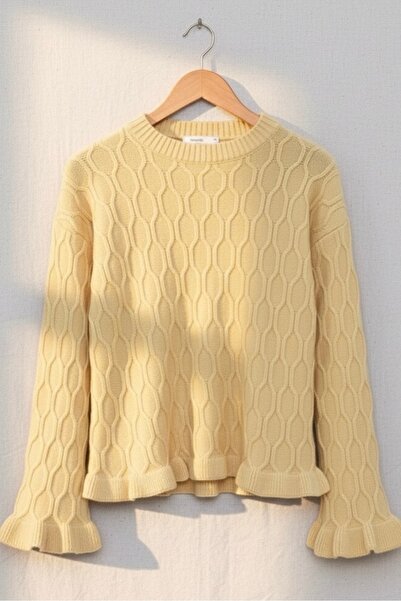 İmaj İspanyol kol triko kazak