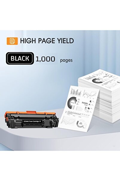 Generic Toner Cartridge 44A CF244A Compatible with HP LaserJet (Black)