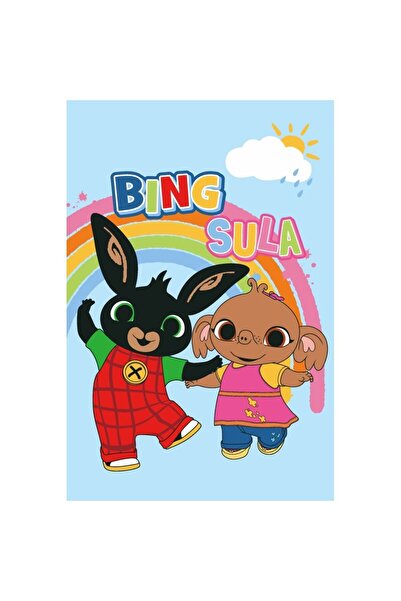 BabiesStore Children's fleece blanket, multicolor, 140x100 cm, Bing