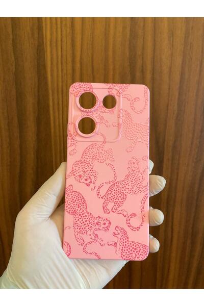 Newon غطاء هاتف من السيليكون المخملي مع طباعة جلد الفهد لهاتف TECNO CAMON 20/...