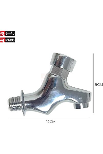 Raco BIB Tap Chrome Self-Closing Delay Action Stainless Steel (FD214)