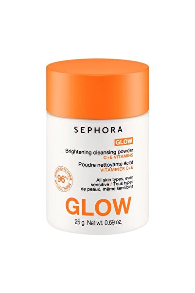 SEPHORA GLOW - C + E vitamini içeren ışıltı verici temizleme tozu 25 g