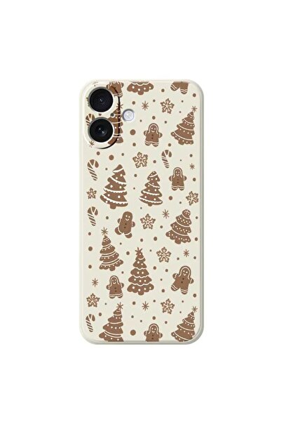 REDz Accessories Carcasă de Crăciun cu model Turtă Dulce, pentru iPhone 17, p...