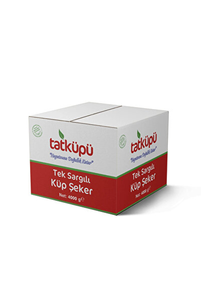 TATKÜPÜ Tek Sargılı Küp Şeker 4 KG