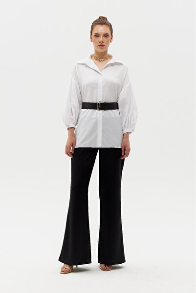 Leina Belt Detailed Shirt