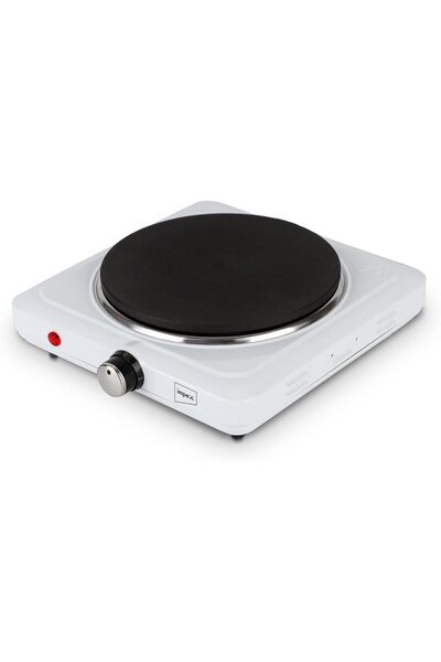 İMPEX HP-102 Electric Single Hot Plate (1500 Watts, White)