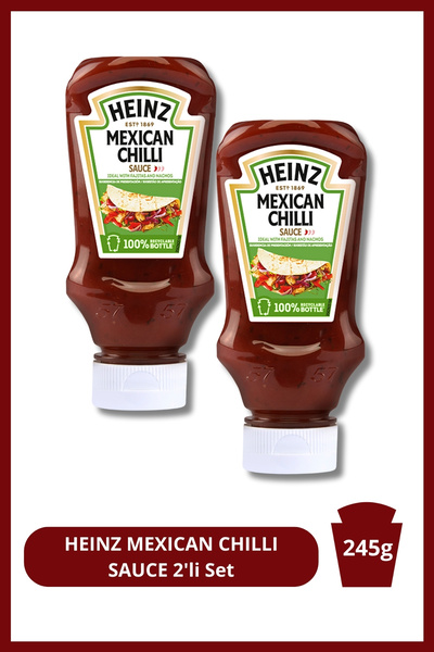 Heinz MEXICAN CHILLI SAUCE 245g 2'li Set