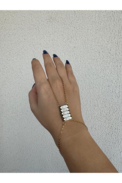 H&S AKSESUAR Zircon Stone Steel Design Shahmeran