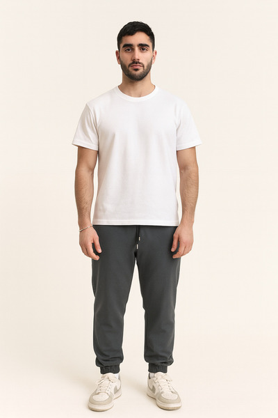 MODENZO Men's Parachute Trackpants with Elasticated Legs Comfortable Breathab...