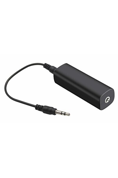 zola Audio adapter, noise isolating, interference-free, 6.2x2x2 cm, black