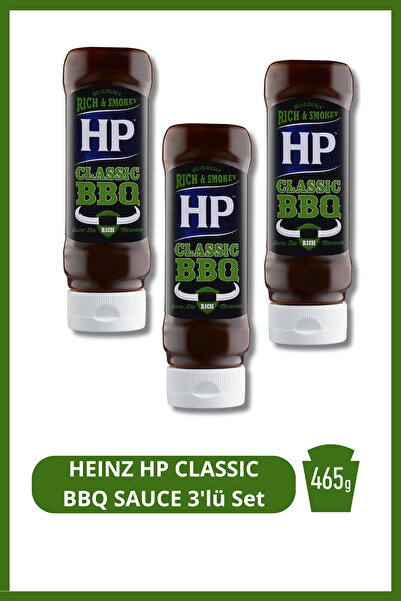 Heinz Klasik Barbekü Sos 465 GR 3'Lü Set