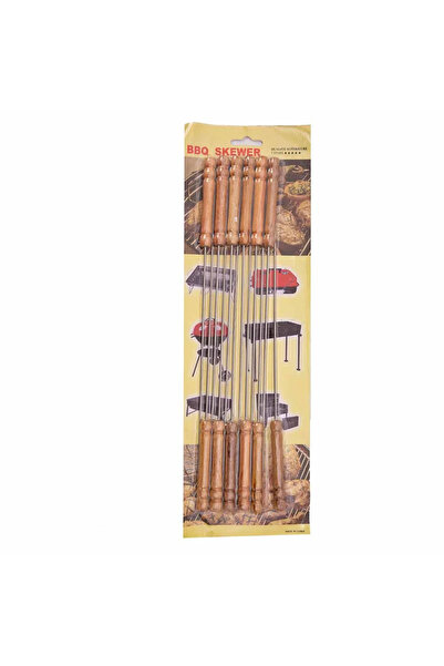 Kovar Stainless Steel BBQ Skewers for Shish Kebab 12pcs For Parties,Campaign, Outdoor BBQ Steel Barbecue S