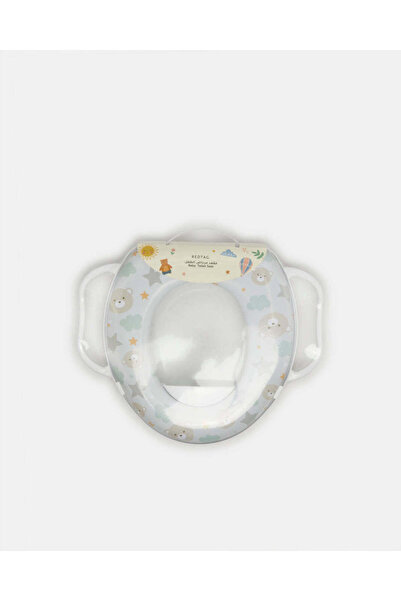 REDTAG مقعد مرحاض ناعم أبيض لحديثي الولادة