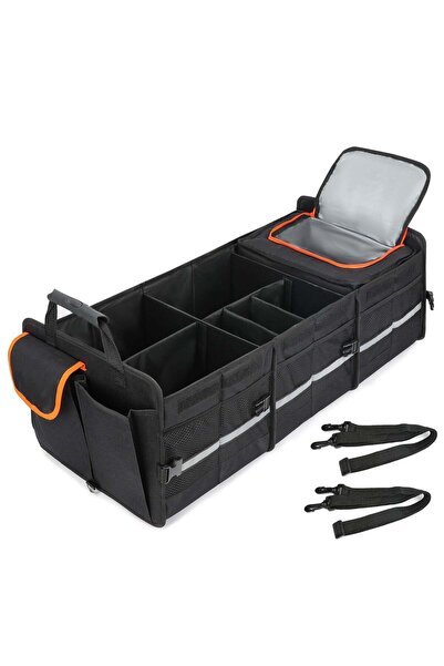 Green Lion منظم صندوق السيارة - أسود