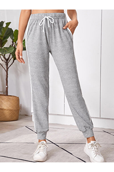 FridayIn Female Sports Color contrast Loose Pants