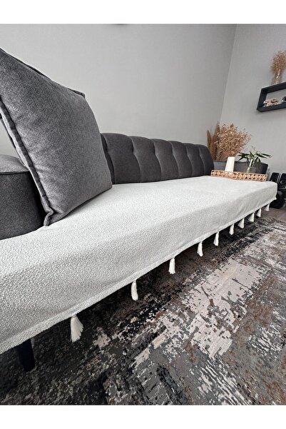 Doğa Ev Tekstili Upholstery Fabric Bohemian Tufted Sofa Cover 100X230