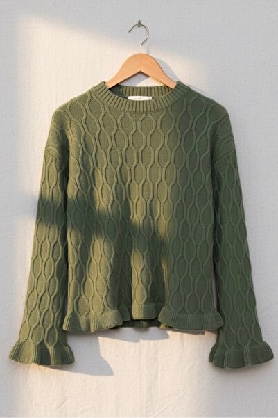 İmaj İspanyol kol triko kazak