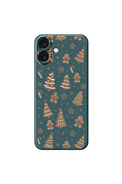 REDz Accessories Carcasă de Crăciun cu model Turtă Dulce, pentru iPhone 17, p...