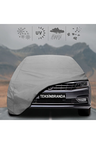 ULTRASHOP Volkswagen Passat (2014 - ) Oto Branda Su Geçirmez Miflonlu Araba Brandası Klipsli Araba Çadırı