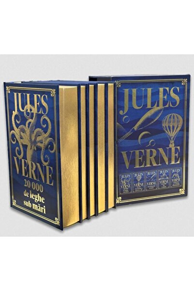 Editura Didactica Publishing House Pachet de lux Jules Verne (5 carti), Jules...