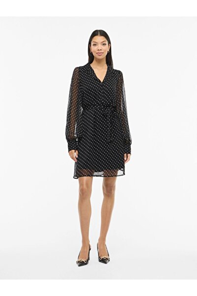 VILA Minikleid VICARLA Langärmeliges