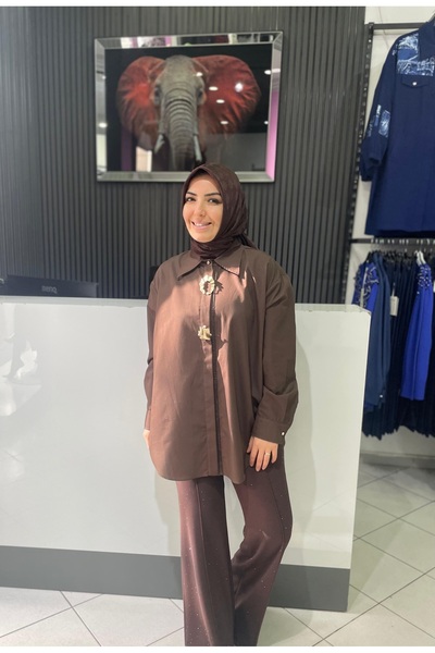 my312 kahverengi gömlek