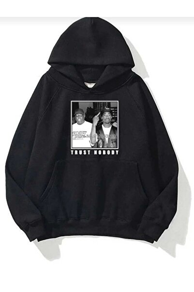 Hunors Sportswear & Company سترة تريت نوبيبي مطبوع للجنسين موديل قطن بغطاء رأس